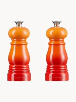 Salero y pimentero con molinillo de cerámica Creuset, 2 uds.