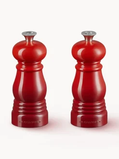 Salero y pimentero con molinillo de cerámica Creuset, 2 uds.