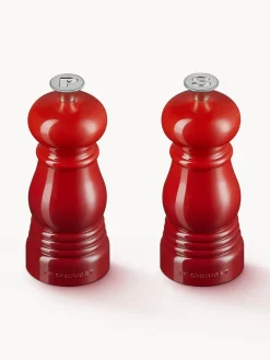 Salero y pimentero con molinillo de cerámica Creuset, 2 uds.