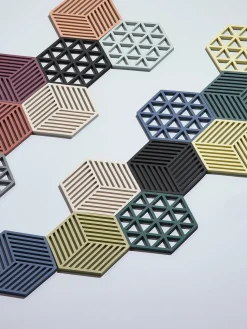 Salvamanteles de silicona Triangles