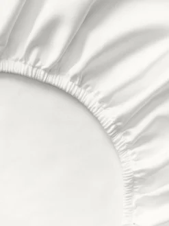 Sábana bajera cubrecolchón de satén Premium