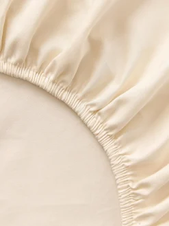 Sábana bajera cubrecolchón de satén Premium