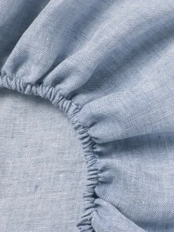 Sábana bajera cubrecolchón de lino Linna