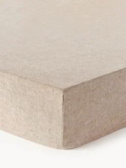 Sábana bajera cubrecolchón de lino Linna