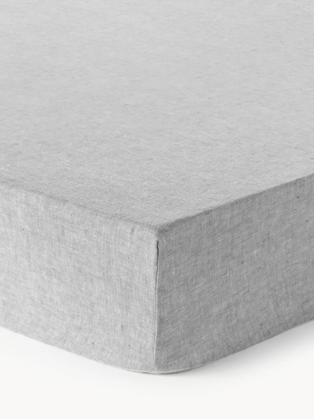 Sábana bajera cubrecolchón de lino Linna