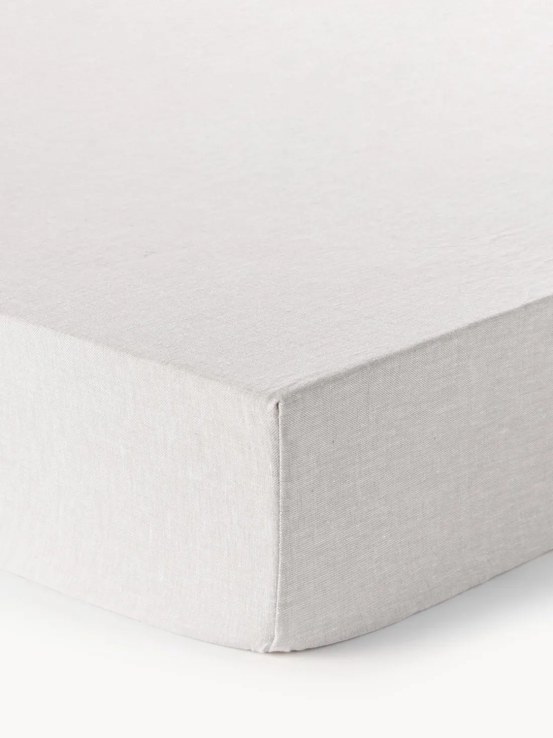 Sábana bajera cubrecolchón de lino Linna
