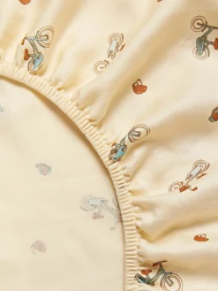 Sábana bajera de algodón ecológico Bicycles