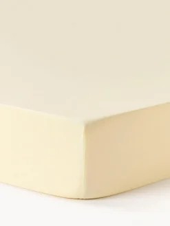 Sábana bajera de cubrecolchón de percal Elsie