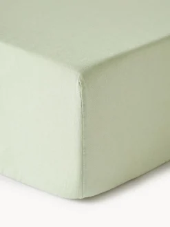 Sábana bajera de lino lavado Airy