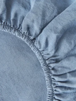 Sábana bajera de lino lavado Airy