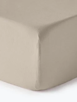 Sábana bajera de lino lavado Airy