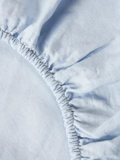 Sábana bajera de lino lavado Airy