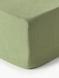 Sábana bajera de lino lavado Airy