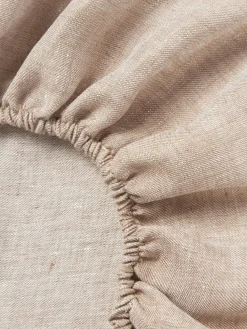 Sábana bajera de lino Linna