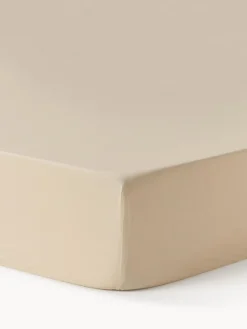 Sábana bajera de sobrecolchón de percal Elsie