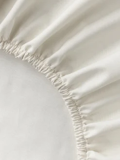 Sábana bajera de sobrecolchón de percal Elsie