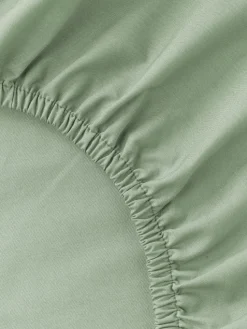 Sábana bajera de sobrecolchón de percal Elsie