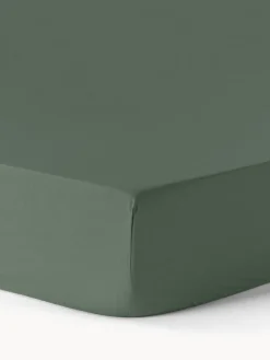 Sábana bajera sobrecolchón de percal Elsie