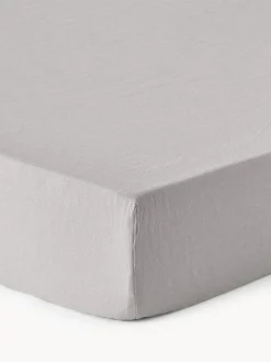 Sábana bajera sobrecolchón de lino lavado Airy