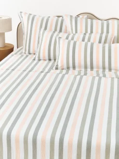 Sábana encimera de algodón Harriet