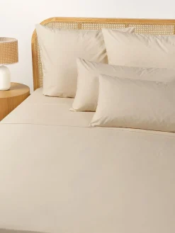 Sábana encimera de percal Elsie