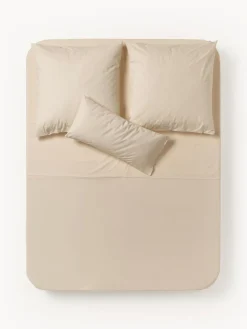 Sábana encimera de percal Elsie