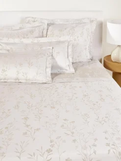 Sábana encimera de satén estampado Hurley