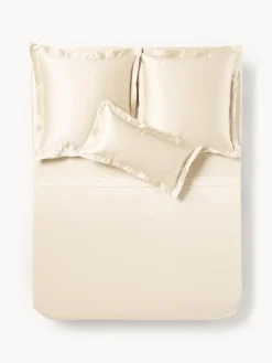 Sábana encimera de satén Sylvie