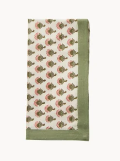 Servilletas artesanales de algodón Gita, 4 uds.