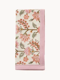 Servilletas artesanales de algodón Gita, 4 uds.