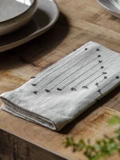 Servilletas de algodón Diamond Weave, 4 uds.