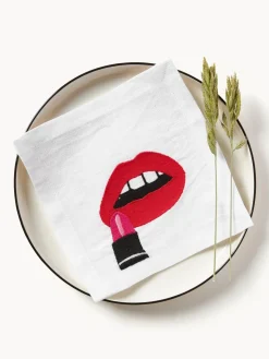 Servilletas de algodón Lips, 4 uds.