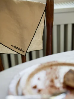 Servilletas de lino con bordado Cosmo, 4 uds.