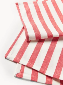 Servilletas de tela a rayas Rimini, 4 uds.