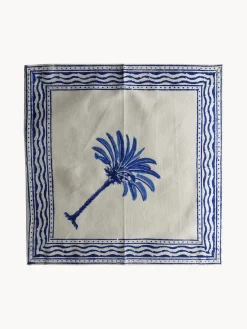 Servilletas de tela artesanales The Palms, 4 uds.