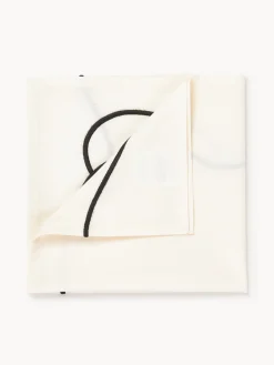 Servilletas de tela con bordado abstracto Sue, 4 uds.