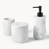 Set de accesorios de baño en look mármol Kacie, 3 pzas.
