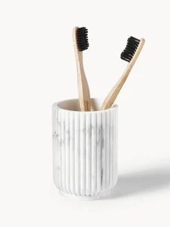 Set de accesorios de baño en look mármol Kacie, 3 pzas.