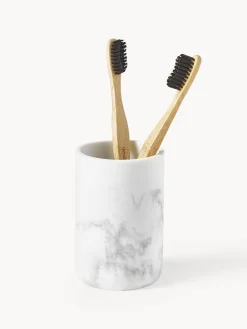 Set de accesorios en look mármol Kyle, 3 pzas.