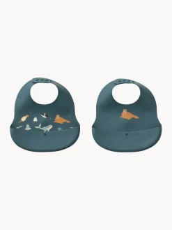 Set de baberos de silicona Ember, 2 uds.