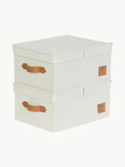 Set de cajas con tapa Premium, 2 uds.
