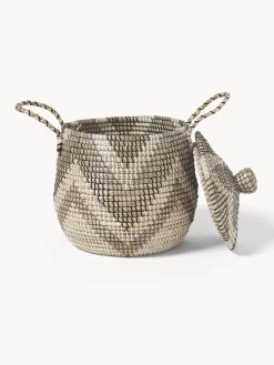 Set de cestas con tapadera Mija, 2 uds.