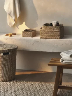 Set de cestas de jacintos de agua Ilyas, 2 uds.