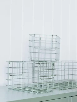 Set de cestas de metal The Baskets, 3 uds.