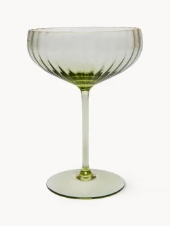 Set de copas pompadour de champán artesanales Lyon, 2 uds.