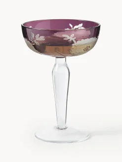 Set de copas pompadour de champán Peony, 6 uds.