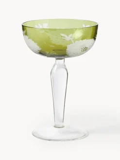 Set de copas pompadour de champán Peony, 6 uds.