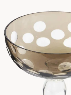 Set de copas pompadour de champán Cuttings, 6 uds.