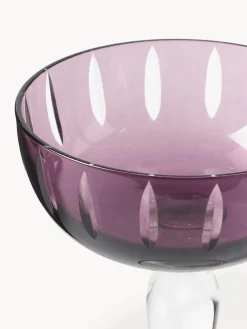 Set de copas pompadour de champán Cuttings, 6 uds.