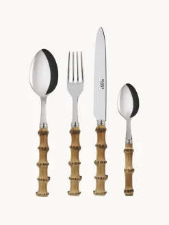 Set de cubiertos de bambú Panda, tamaños diferentes